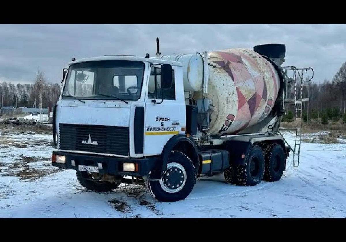 Автобетоносмеситель МАЗ в аренду