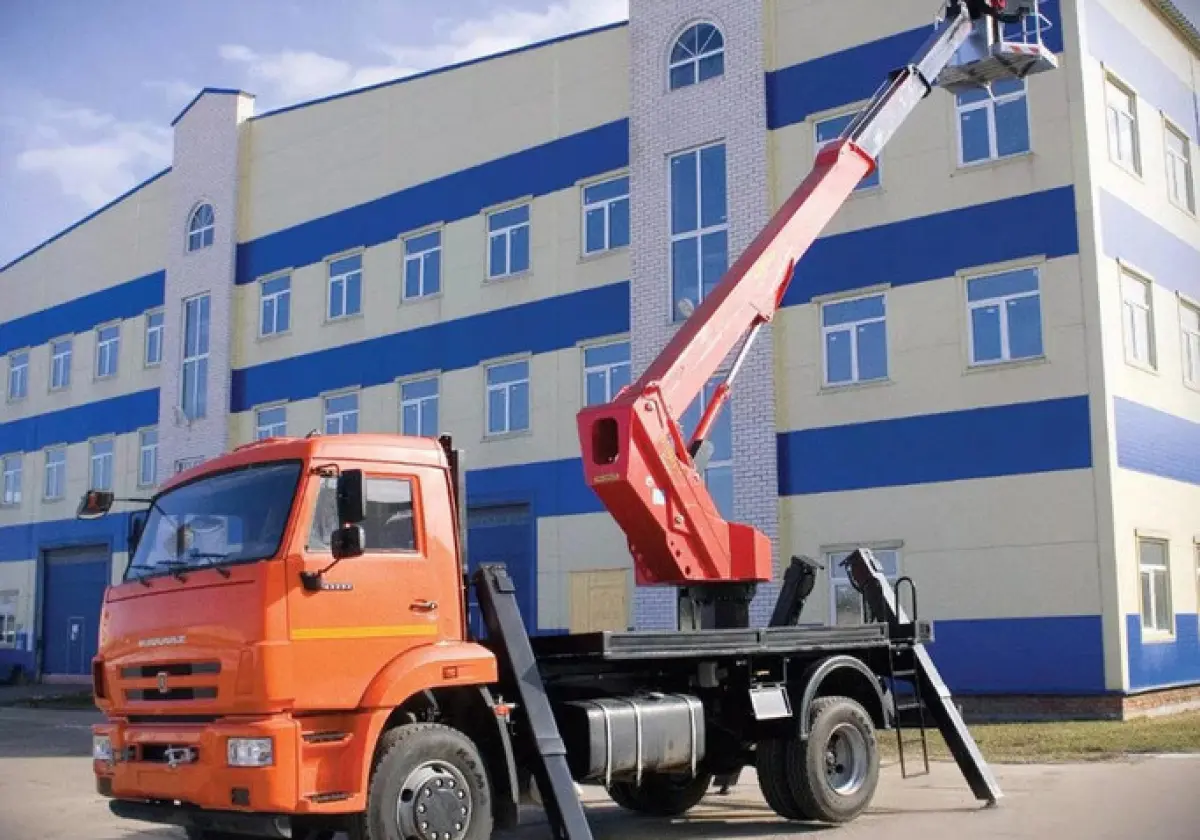 Аренда телескопической автовышки, 200 кг, 16 м