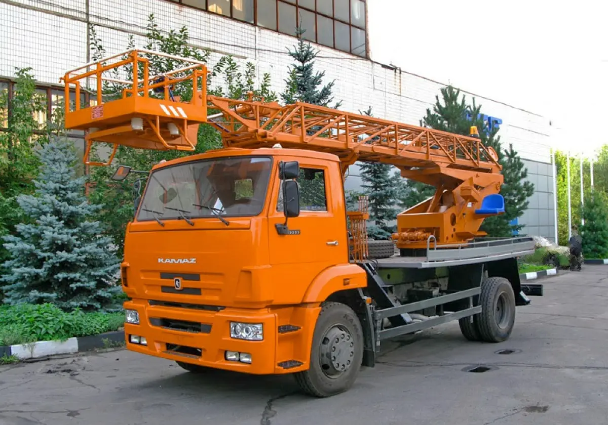 Аренда телескопической автовышки, 200 кг, 16 м