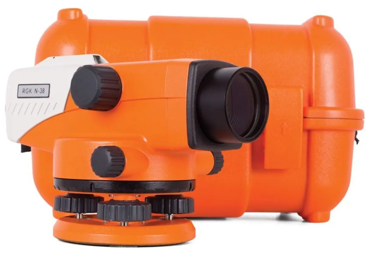 Нивелир RGK-N-24 + рейка 3м + штатив