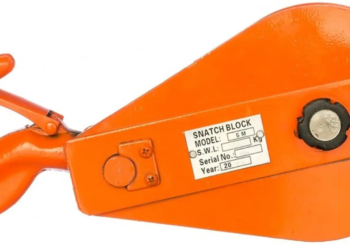 Грузоподъемный монтажный блок