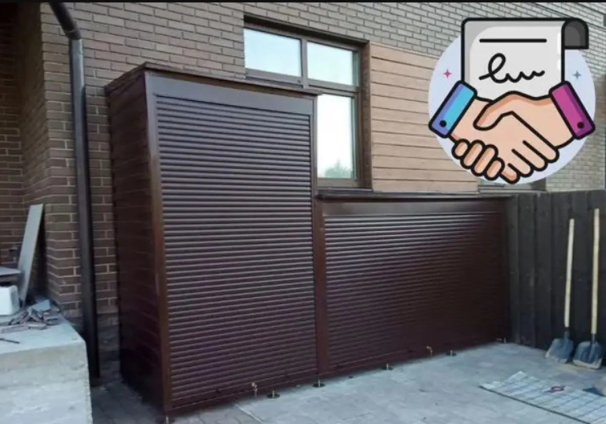 Шкаф роллетный для инвентаря