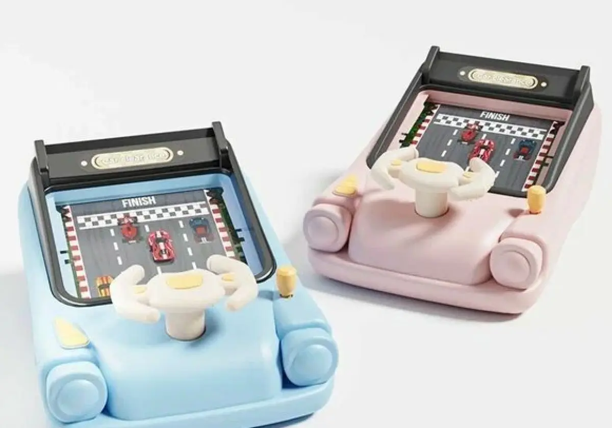 Детская игровая приставка для гонок