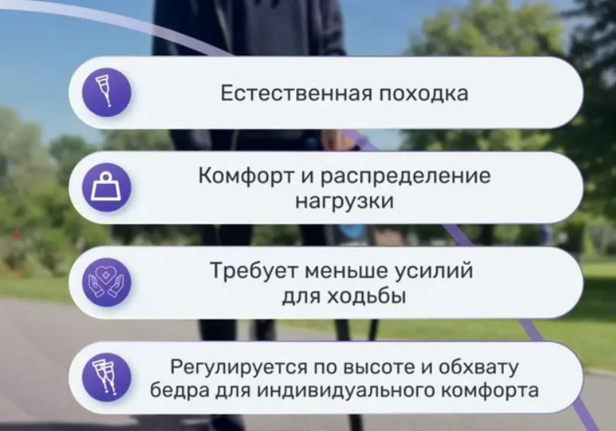 Костыль свободные руки iWalk A-3