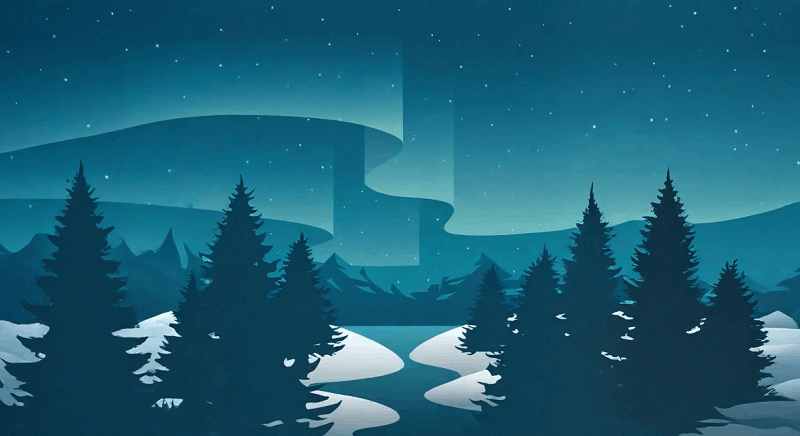 Северное сияние в России