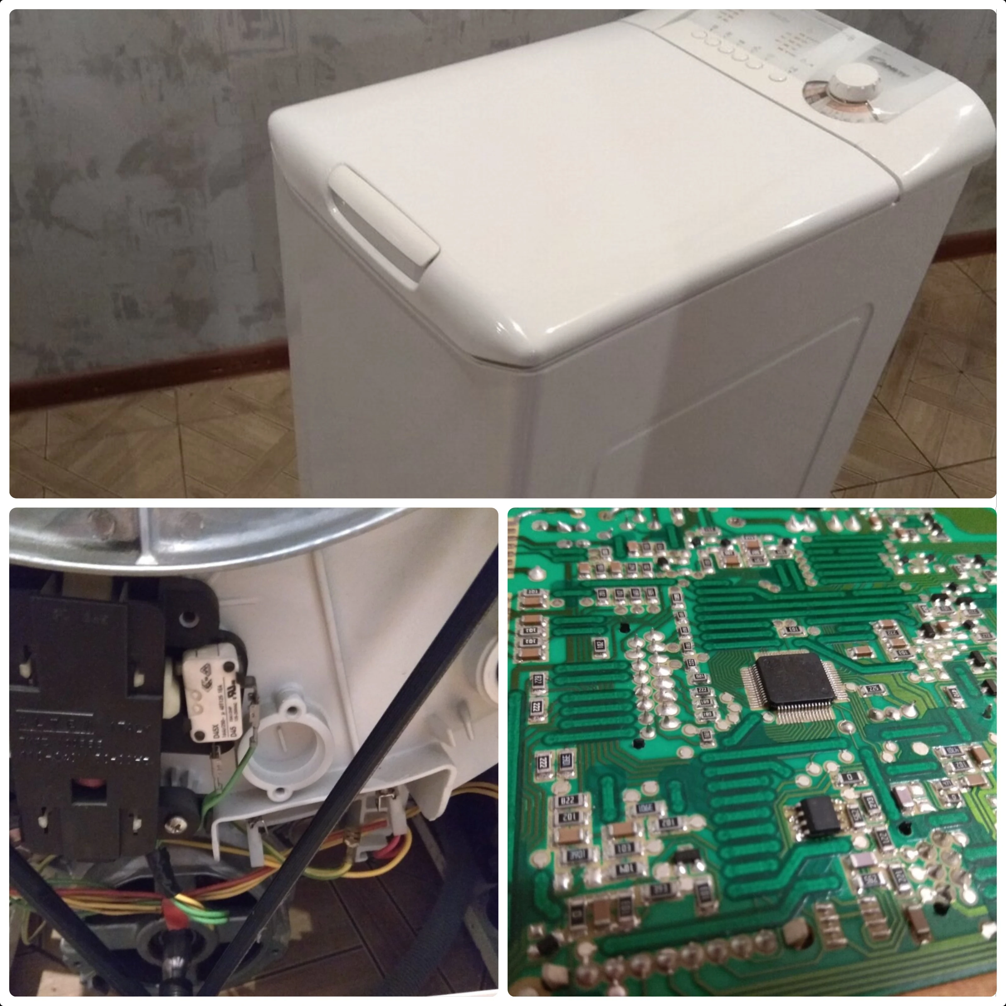 Диагностика стиральной машины Candy CTH 117