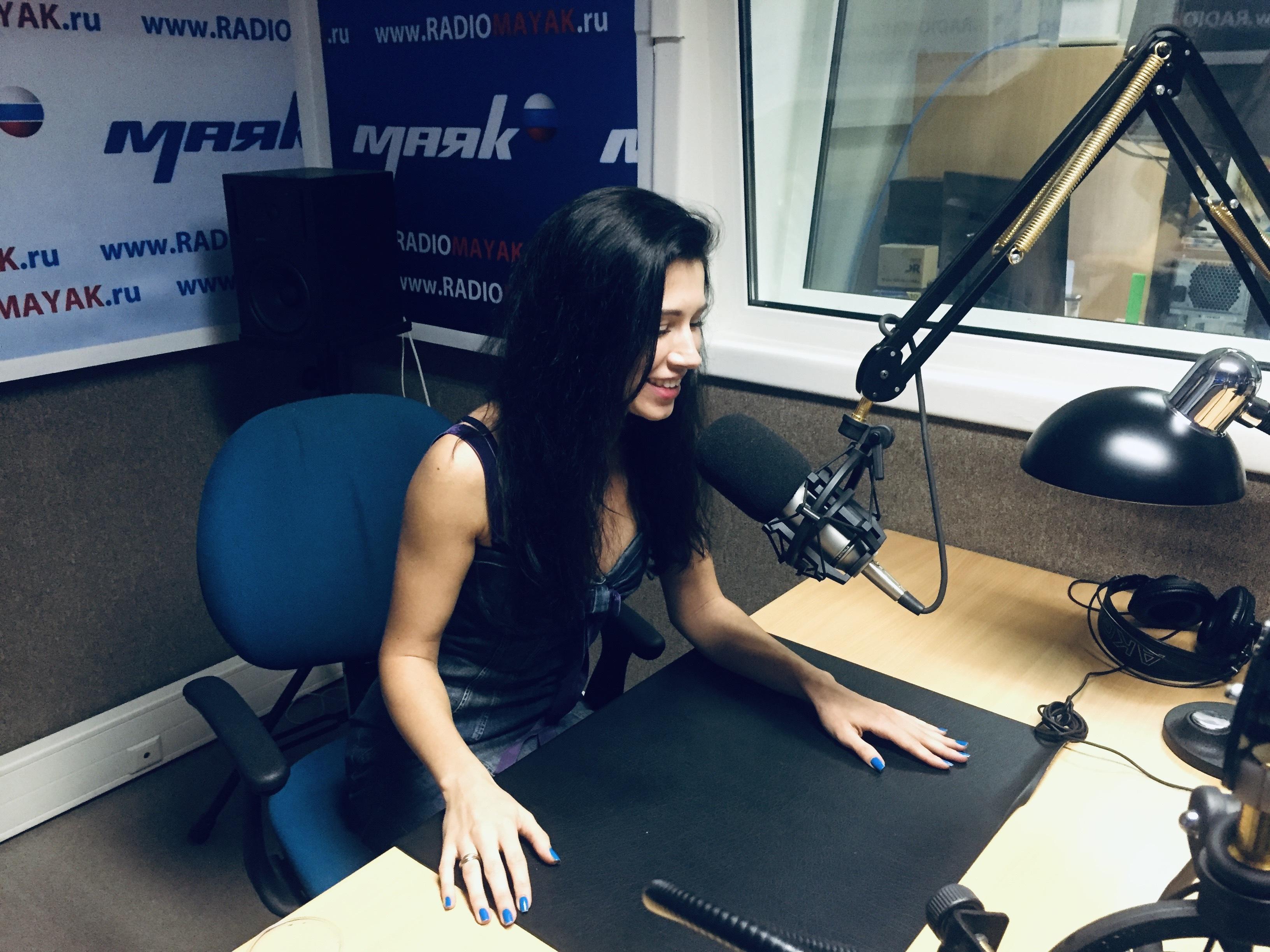Валерия Репина на радио «Маяк» в передаче «Один Вадим»