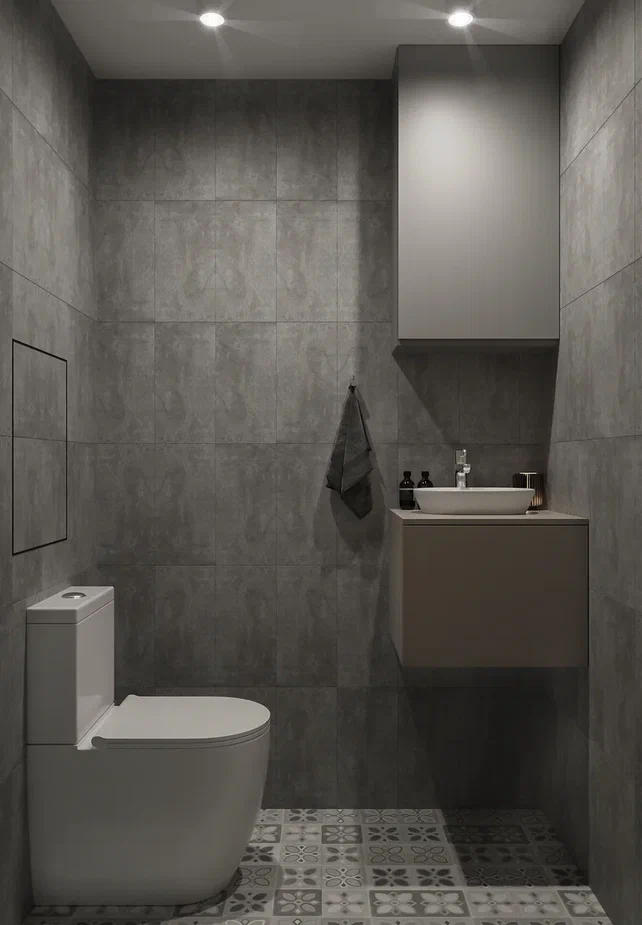 Фото № 5: Дизайн ванной с душевой кабиной: 30 современных вариантов