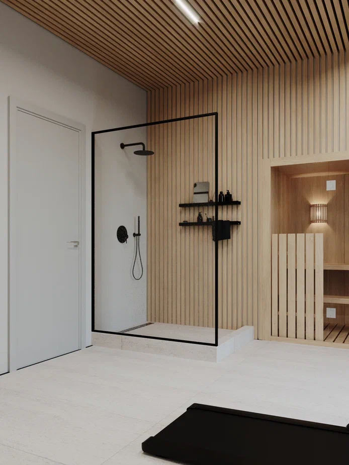 Фото № 22: Дизайн ванной с душевой кабиной: 30 современных вариантов