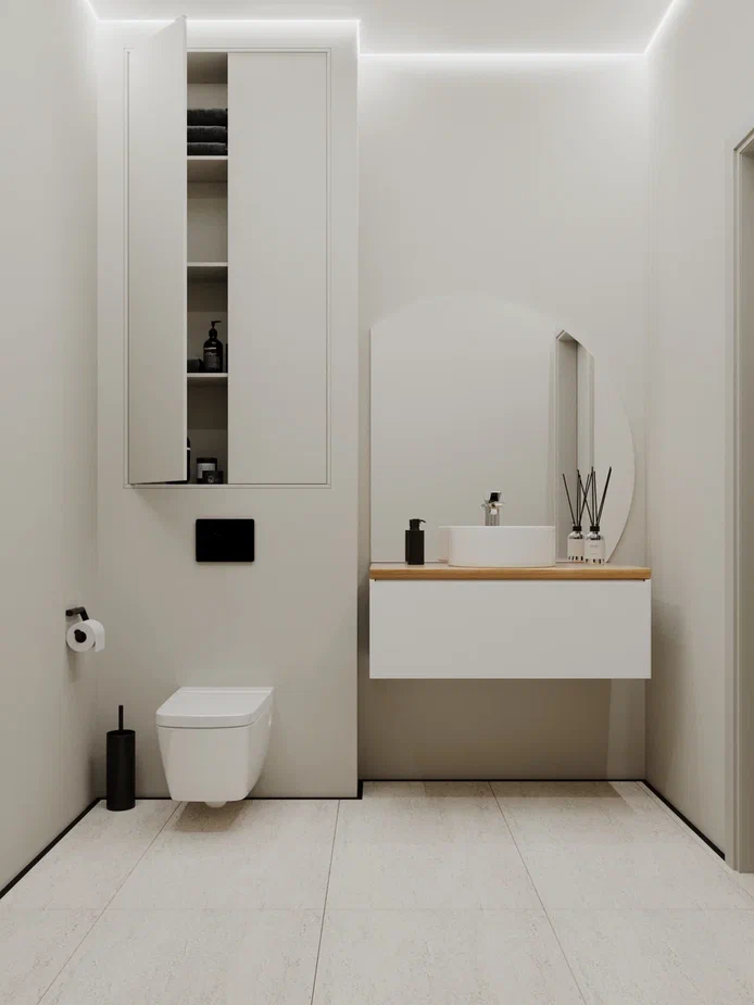 Фото № 6: 11 лучших отделочных материалов для ванной комнаты — 2024