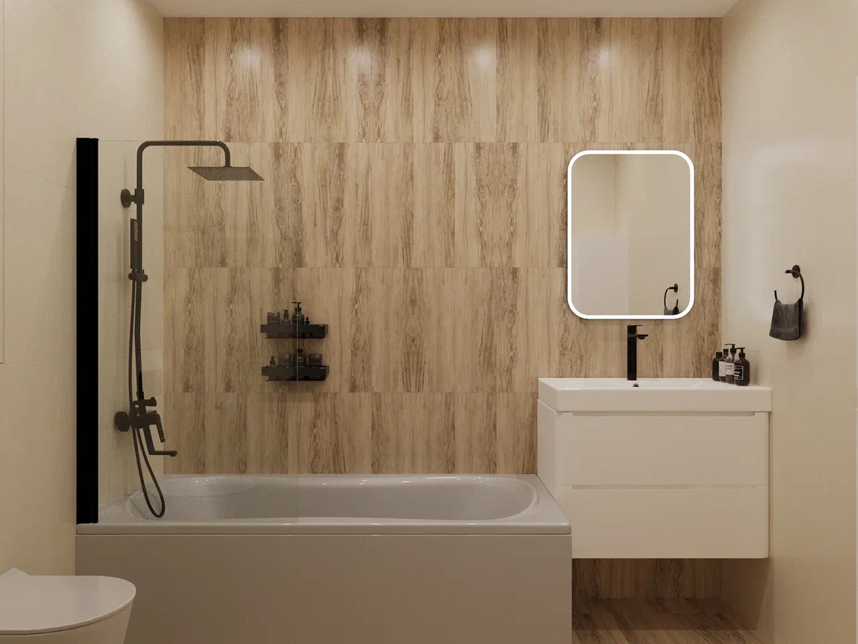 Фото № 4: Ванная комната в стиле лофт: 15 ярких интерьеров