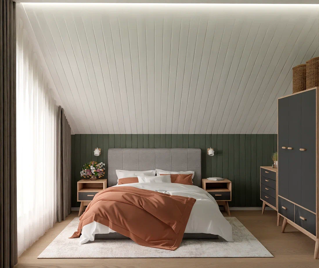 Фото № 7: Как декорировать кровать: 30 модных вариантов постельного белья