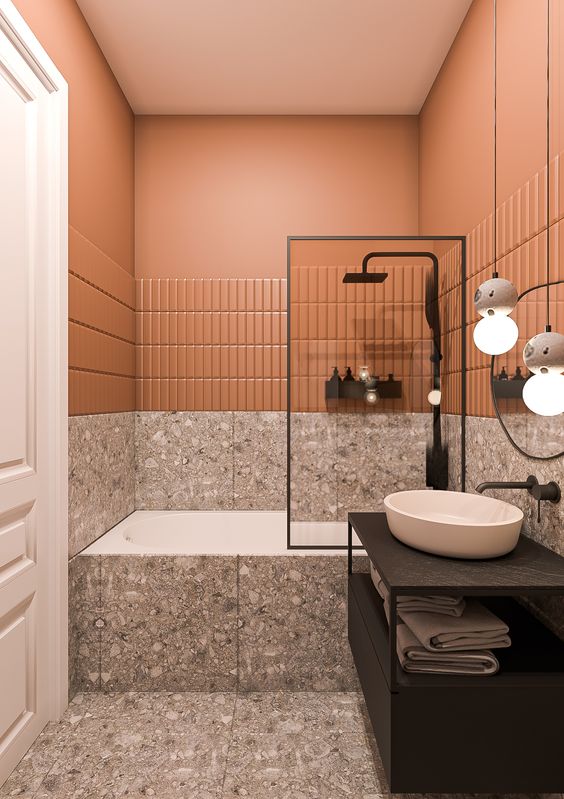 Фото № 9: Серый цвет в интерьере ванной: 10 стильных сочетаний