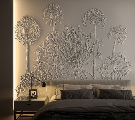 Фото № 15: Как украсить стены за кроватью в спальне: 20 интересных способов