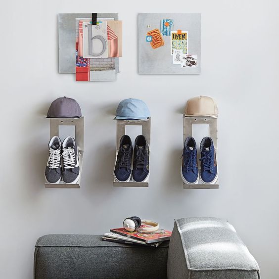 Фото № 19: 30 вариантов хранения обуви в маленькой квартире