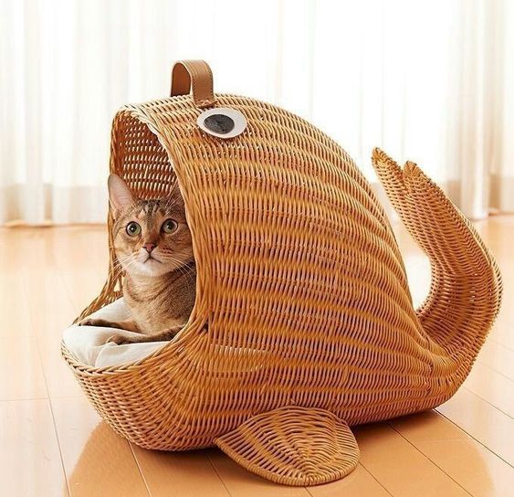 Фото № 14: Стильные домики для кошки, которые украсят домашний интерьер: 15 примеров от ReRooms
