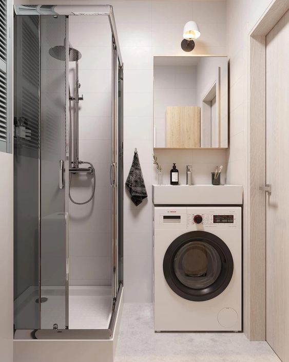 Фото № 6: Дизайн ванной комнаты в хрущевке: советы по ремонту и оформлению с фото-примерами