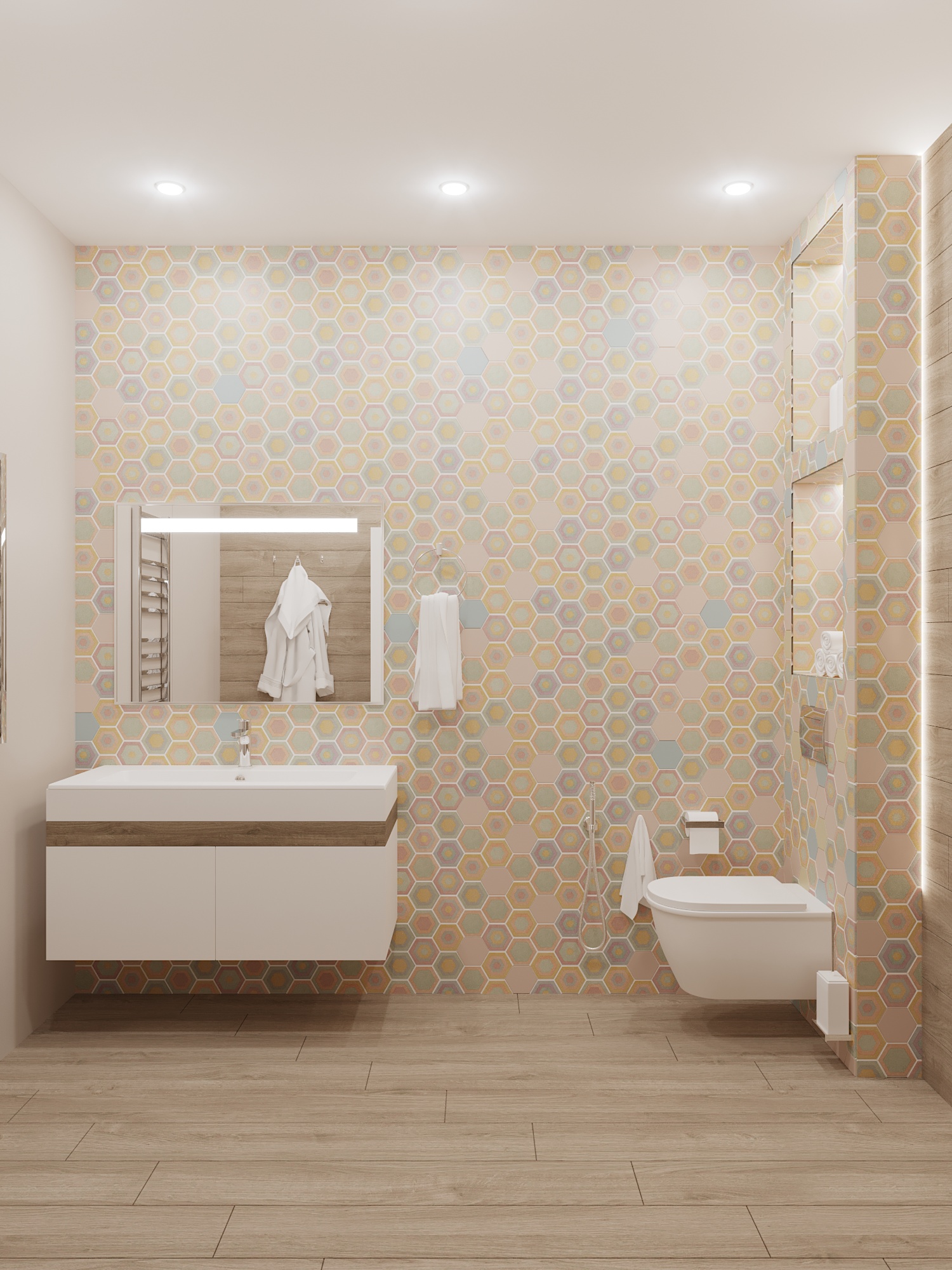 Фото № 4: Как обновить интерьер ванной комнаты без капитального ремонта: 7 идей