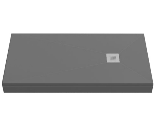 Душевой поддон Creto Ares 100x90, черный