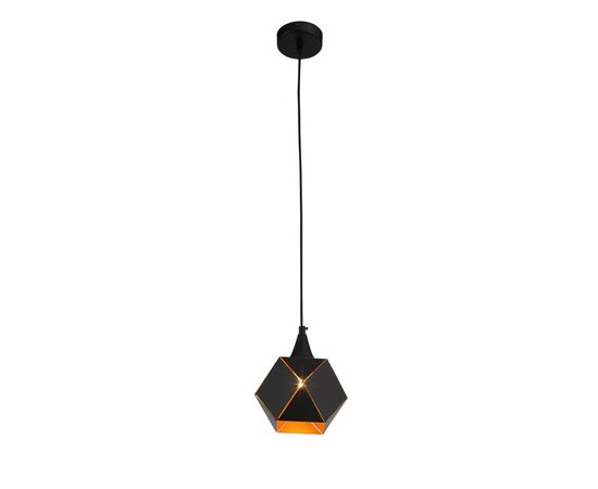 SL258.403.01 Светильник подвесной ST-Luce Черный/Черный, Золото E14 1*40W