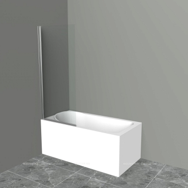 Шторка для ванны BelBagno UNO 700x1500 UNO-V-1-70/150-C-Cr