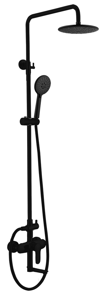 Душевая стойка ABBER Eleganz AF8316B с изливом, черная Душевая стойка ABBER Eleganz AF8316B с изливом, черная купить Душевая стойка ABBER Eleganz AF8316B с изливом, черная купить, фото № 2 Душевая стойка ABBER Eleganz AF8316B с изливом, черная купить, фото № 3