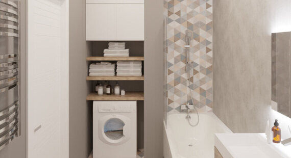 10 стоящих примеров дизайна ванной комнаты площадью 4 кв. м | ИДЕИ ВАШЕГО ДОМА | Дзен
