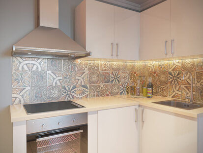 Фото № 3: Дизайн-проект кухни-гостиной 12.7  м² стиль Скандинавский для ЖК PLAZA