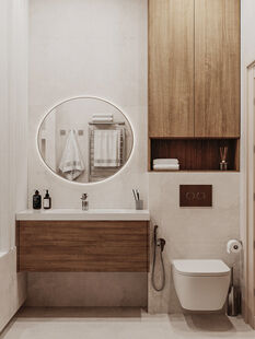 Фото № 2: Дизайн-проект пятикомнатной квартиры 113.89  м² Стиль Модернизм для ЖК Ольховский Парк