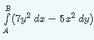 Условие: Вычислить вдоль линии L, заданной уравнением у = x^3, где А(-2; -8), В(2; 8).
В случае получения дробного ответа представить его в виде десятичной дроби. Целая часть отделяется от дробной запятой.