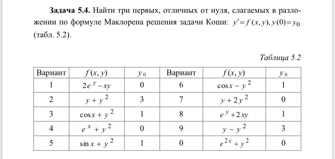 Условие: вариант 8