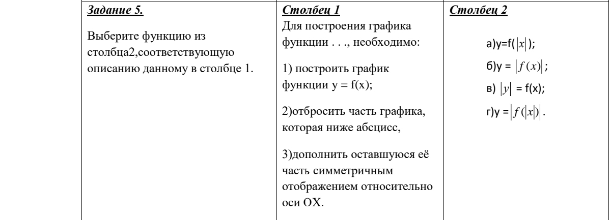 Условие: Выполнить задание