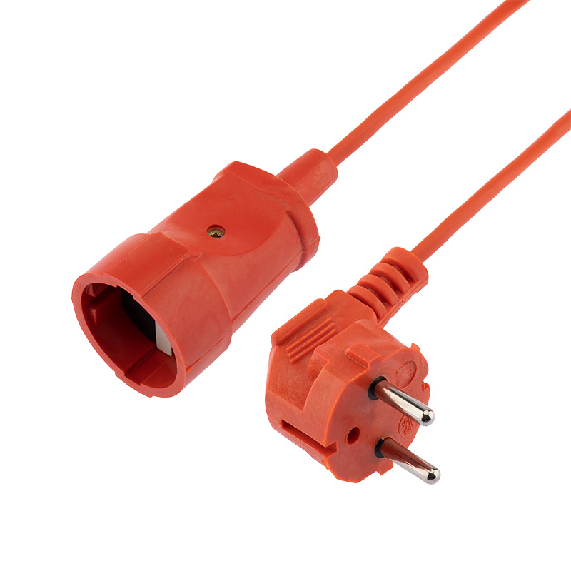 Удлинитель-шнур PROconnect ПВС 2х0.75, 30 м, б/з, 6 А, 1300 Вт, IP20, оранжевый (Сделано в России)