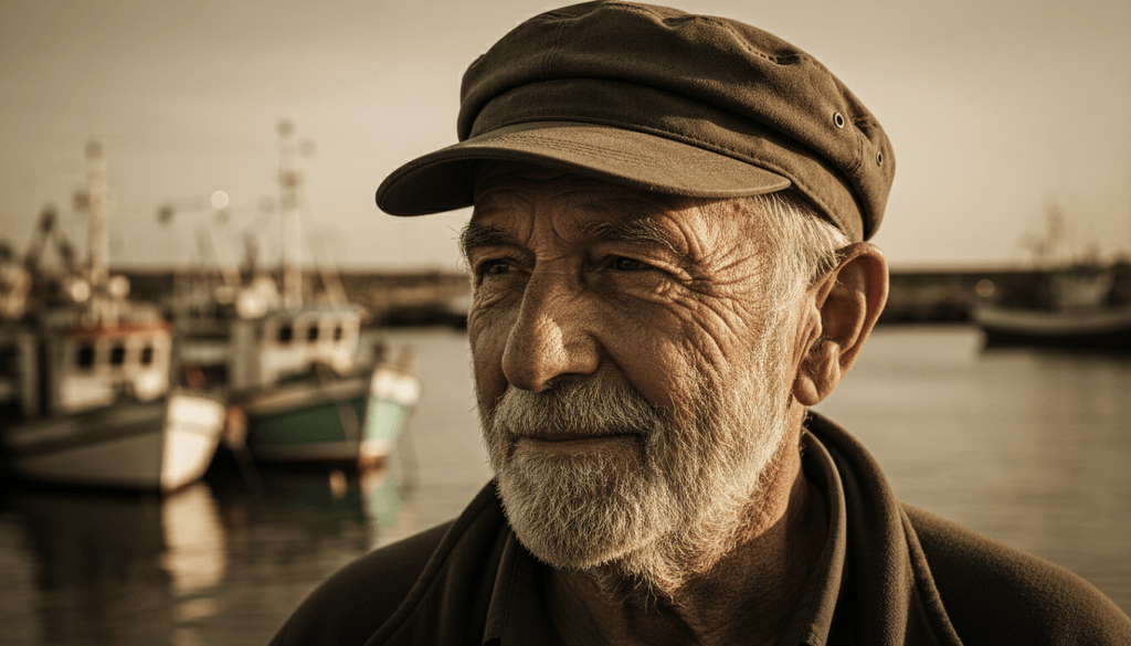 Портрет старого моряка — NanoBanana 1