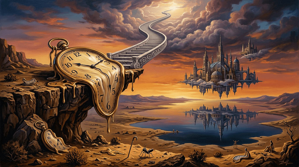 Сюрреализм Дали — NanoBanana 2