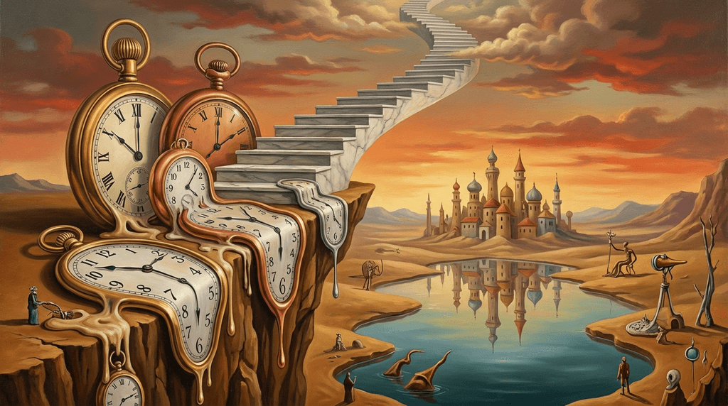 Сюрреализм Дали — NanoBanana Pro