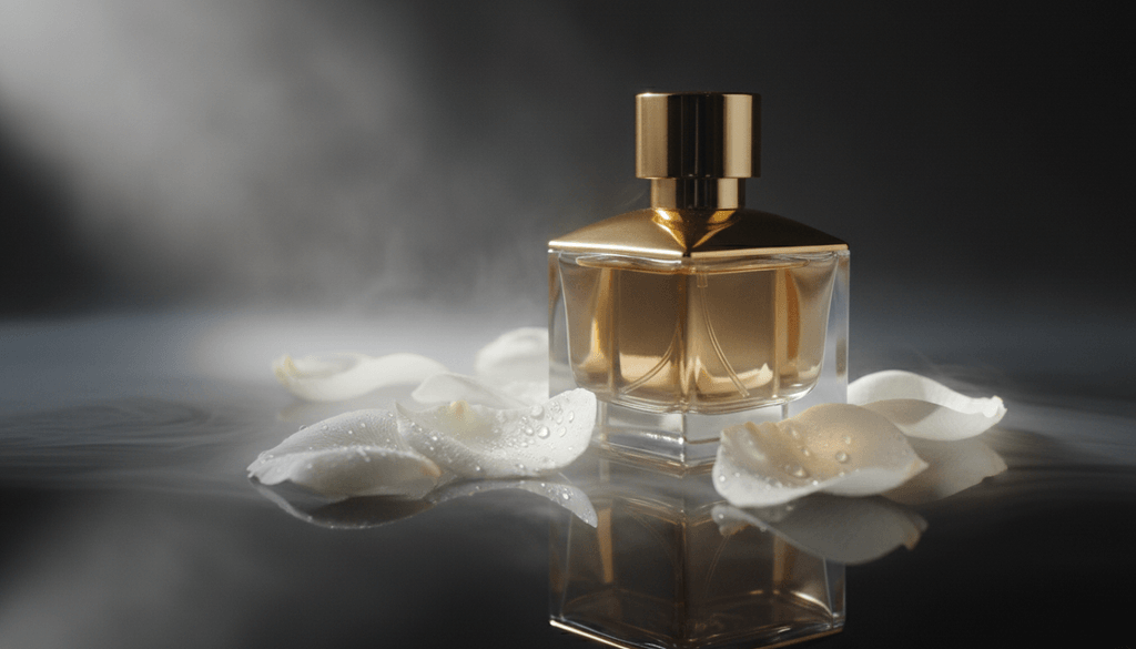 Парфюмерная съёмка — NanoBanana 1