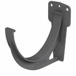 кронштейн желоба, серый пвх