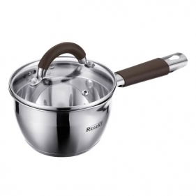 67-0114 ковш со стекл. крышкой 1,1л, 14x8,5 см linea truffle