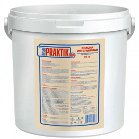 краска интерьерная praktik u (bergauf), 25 кг