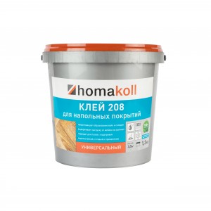 клей homakoll 208 14кг для бытового линолеума