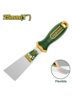 шпатель 38мм гибкий пластик.ручка jadever