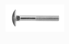 болт 10х60 мебельный, оцинк. din 603 (40ф)