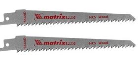 полотна по дереву для сабельной пилы s644d 125 / 4,3 мм, hcs, 2 шт., pro// matrix