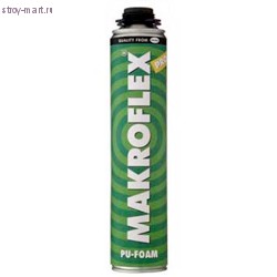 пена монтажная makroflex профес. 750 мл всесезонная (уп.16)