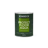 эмаль "protect floor aqua" для пола база а 0,9 л (1/6) "komandor"