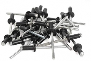 заклепка 4x10 мм цвет черный 50 шт.