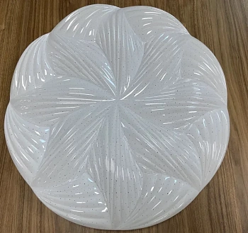 светильник настенно-потолочный светодиодный tango "лилия" 80вт 3000-6000к тёплый-холодный свет, круглый,пульт ду