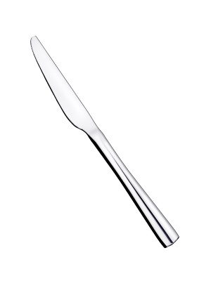 93-cu-vl-01.2 нож столовый 2пр. на подвесе18/0 (толщ.6 мм) linea vivaldi