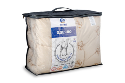 одеяло верблюжья шерсть (300) тик п/э (14/061н,<br/>140*205, 1.5 спальное